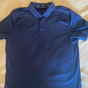 Nike Golf Mens Navy Polo Size M